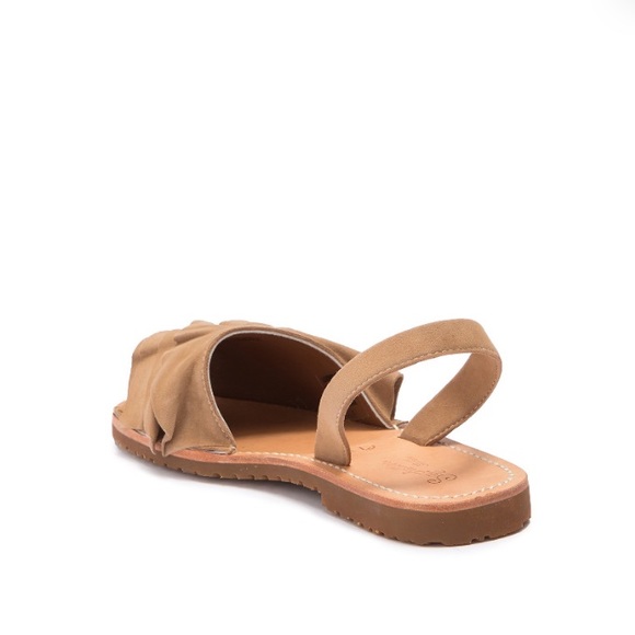 Seychelles Peace of Mind Sand Suede Sandals Size 6 - Picture 7 of 8